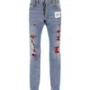 Dolce & Gabbana Re-edition Jeans With Destroyed Detailing