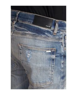 Amiri Jeans In Blue Cotton -Volk Clothing Sales 56078db150b1ebc0b4e9be2491cc5290