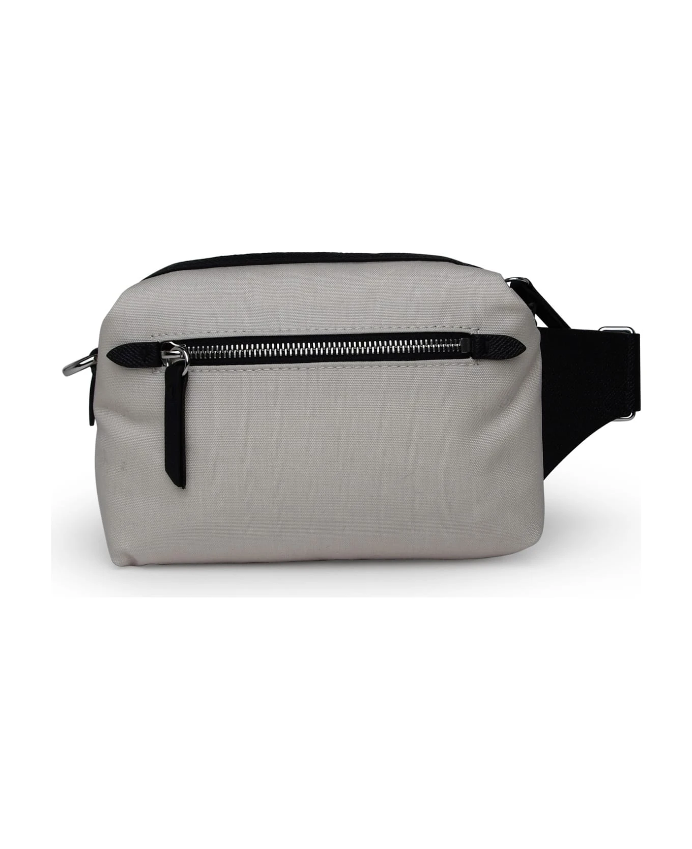 Maison Margiela Glam Slam Small Gray Nylon Crossbody Bag 3 Maison Margiela Glam Slam Small Gray Nylon Crossbody Bag - Image 3