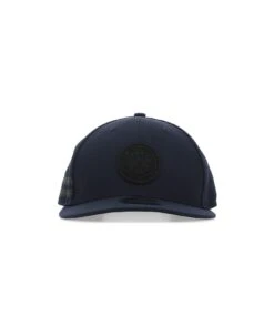 Canada Goose Navy Blue Polyester Baseball Cap