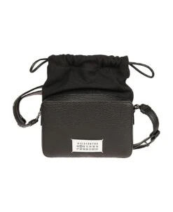 Maison Margiela 5ac Logo Patched Camera Bag