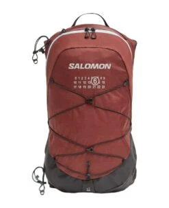 MM6 Maison Margiela Zaino Brown Nylon Backpack MM6 X Salomon