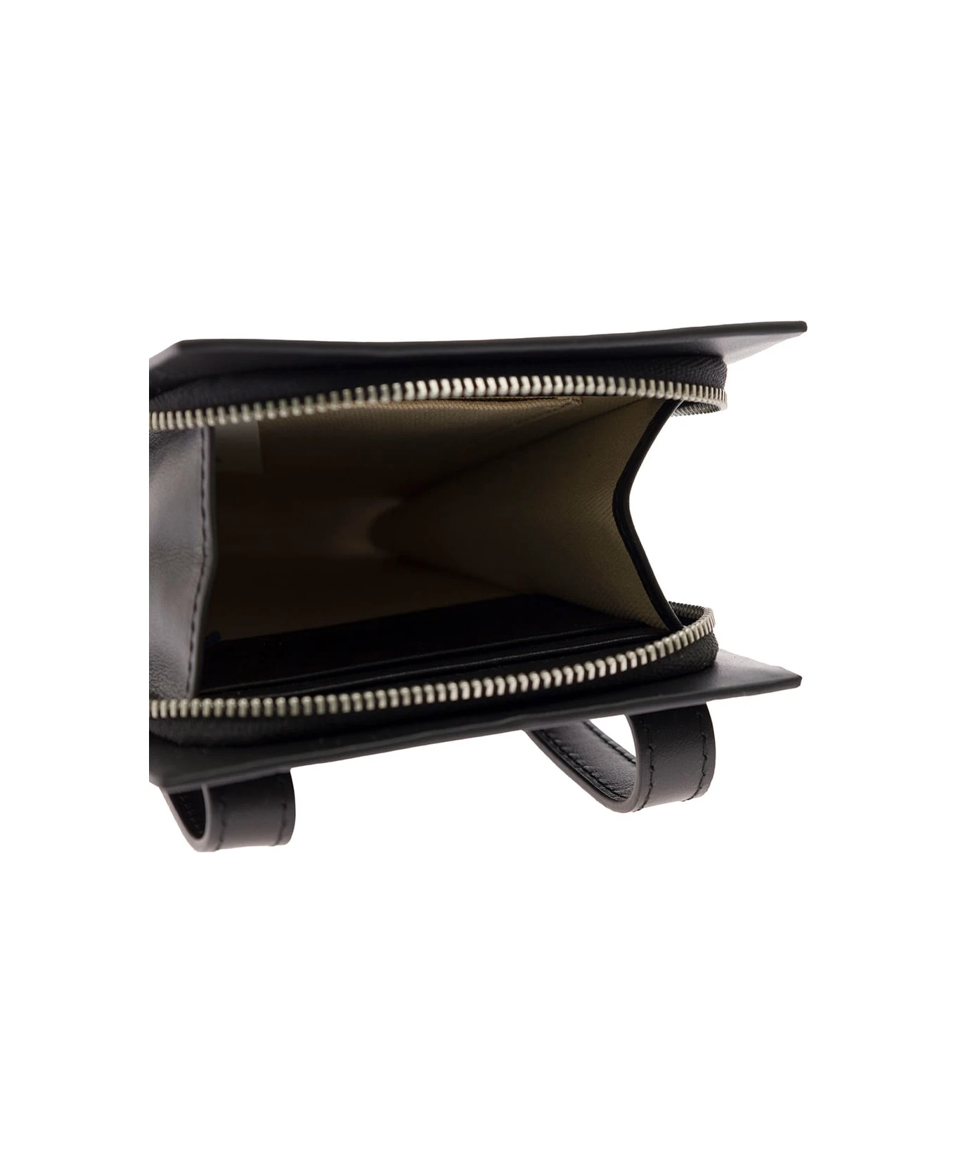 Jacquemus Black Le Gadju Neck Wallet In Leather Man 4 Jacquemus Black Le Gadju Neck Wallet In Leather Man - Image 4