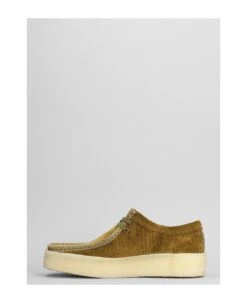 Clarks Wallabee Cup Lace Up Shoes In Leather Color Velvet -Volk Clothing Sales 5ab5cb6a78b1207ca8b29f94df2e37a9