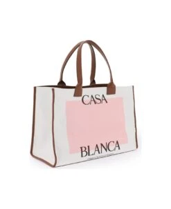 Casablanca Canvas Tote Bag With Logo -Volk Clothing Sales 5b5e5d5b0f6443e2a378baff3fd4526a