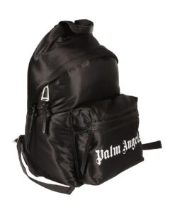Palm Angels Logo Print Nylon Backpack -Volk Clothing Sales 5c67d99e42cd477da4b9aa144a8456b6