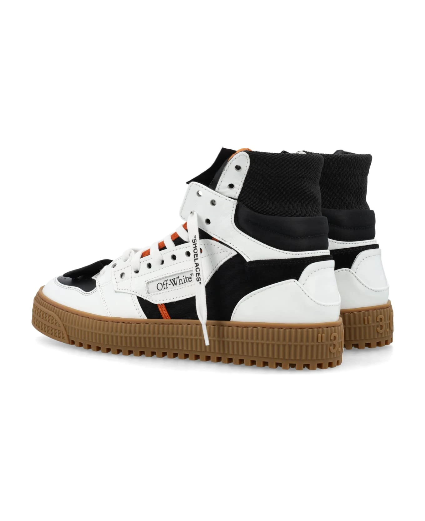 Off-White 3.0 Off Court Leather Hi-top 4 Off-White 3.0 Off Court Leather Hi-top - Image 4
