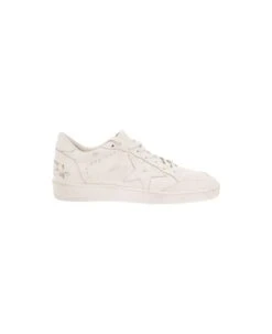 Golden Goose Ballstar Leather Upper And Star