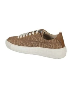 Versace Fabric Low-top Sneakers -Volk Clothing Sales 6087775a9ab098e1fb7f19f568d05fb4