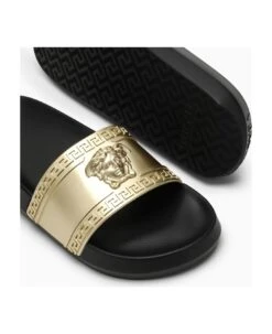 Versace Medusa Gold/black Slide 9 Versace Medusa Gold/black Slide -Volk Clothing Sales 60b32f300c4e1b1b2f6145d935e24ccb