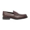 Tod's Bordeaux Leather Loafers