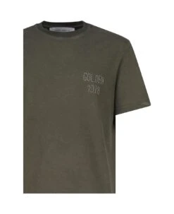 Golden Goose T-shirt With Embroidery On The Front -Volk Clothing Sales 616f84b3f0ebd6318cd9994d28945b2d
