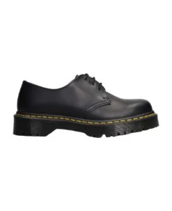 Dr. Martens 1461 Bex Lace Up Shoes In Black Leather