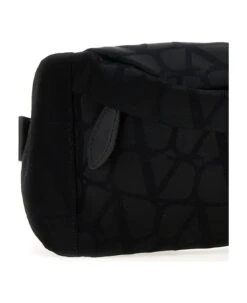 Valentino Garavani 'black Iconographe' Fanny Pack -Volk Clothing Sales 6457949b51f1c2ba15684d07f7f1343d