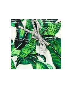 MC2 Saint Barth Banana Leaves Print Mid-length Swim Shorts -Volk Clothing Sales 65cda4147875d9fa7d0d2e48aec2a21a