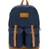 MC2 Saint Barth Blue Canvas Backpack