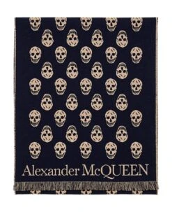 Alexander McQueen Multiskull Scarf
