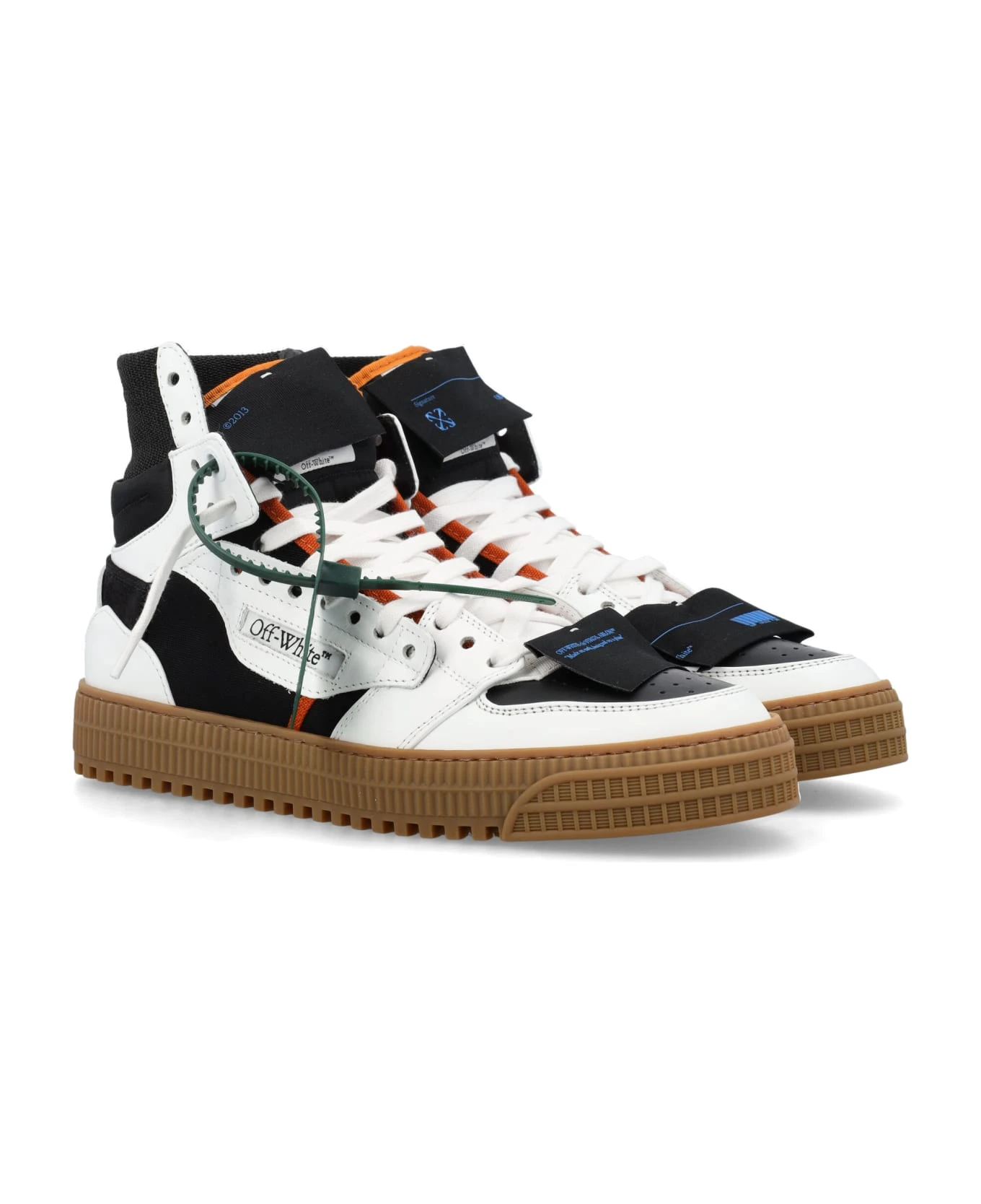 Off-White 3.0 Off Court Leather Hi-top 2 Off-White 3.0 Off Court Leather Hi-top - Image 2