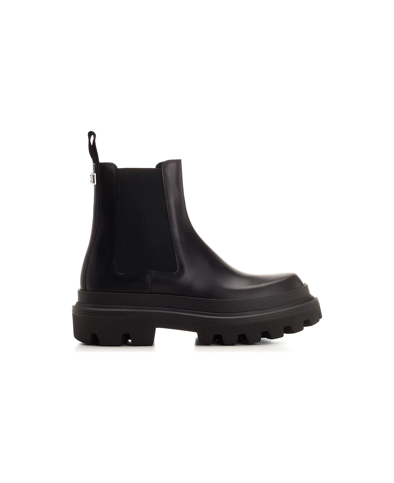 Dolce & Gabbana Brushed Leather Ankle Boot 1 Dolce & Gabbana Brushed Leather Ankle Boot