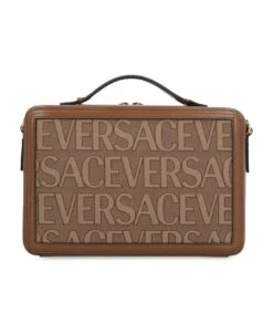 Versace Canvas Messenger Bag -Volk Clothing Sales 6f7842d83952bf443bf4f6fe8aa80a9f