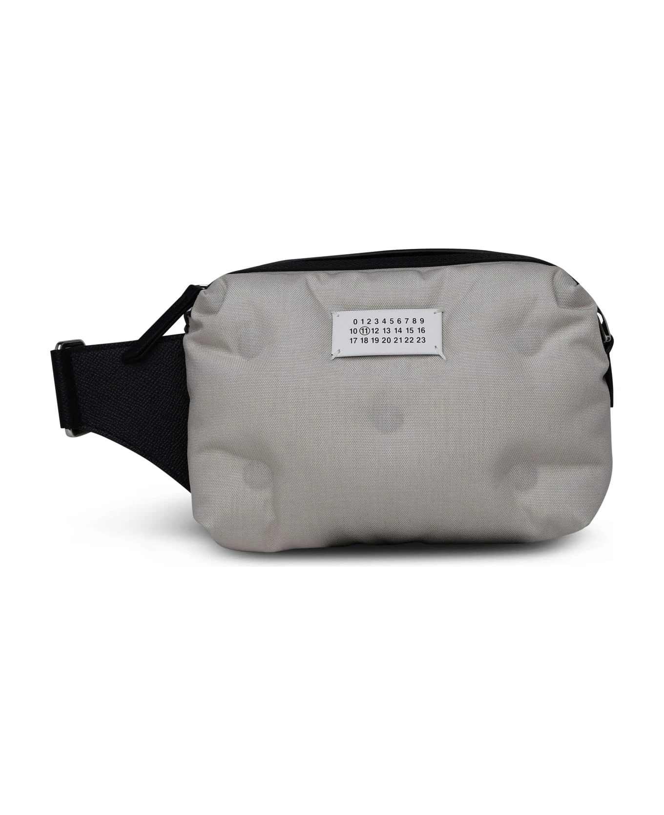 Maison Margiela Glam Slam Small Gray Nylon Crossbody Bag 1 Maison Margiela Glam Slam Small Gray Nylon Crossbody Bag