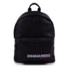 DSQUARED2 Hammered Leather Backpack With Logo