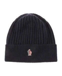 Logo Ribbed Beanie