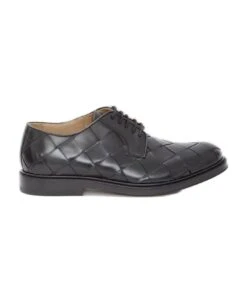 Bottega Veneta Woven Lace-up Shoes