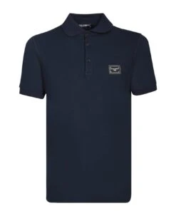 Dolce & Gabbana Logo Plaque Polo Piquã¨