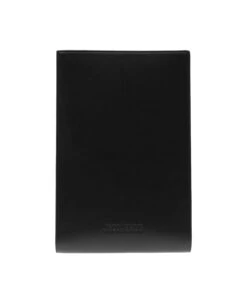 Jacquemus Black Le Gadju Neck Wallet In Leather Man