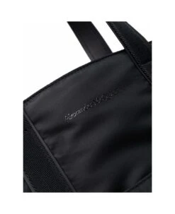 Alexander McQueen Black Nylon And Leather De Manta Tote Bag -Volk Clothing Sales 72e995cf4ab294e25a53b0d044139fb7