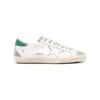Golden Goose Super-star Leather Upper Tejus Printed Leather Star Suede Heel And Spur