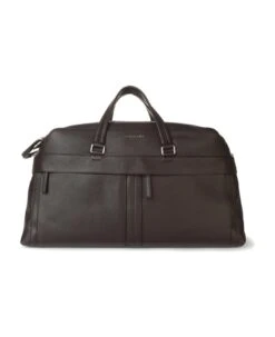 Orciani Micron Leather Bag With Shoulder Strap