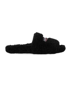 Balenciaga Furry Slide Fake Shearl/political