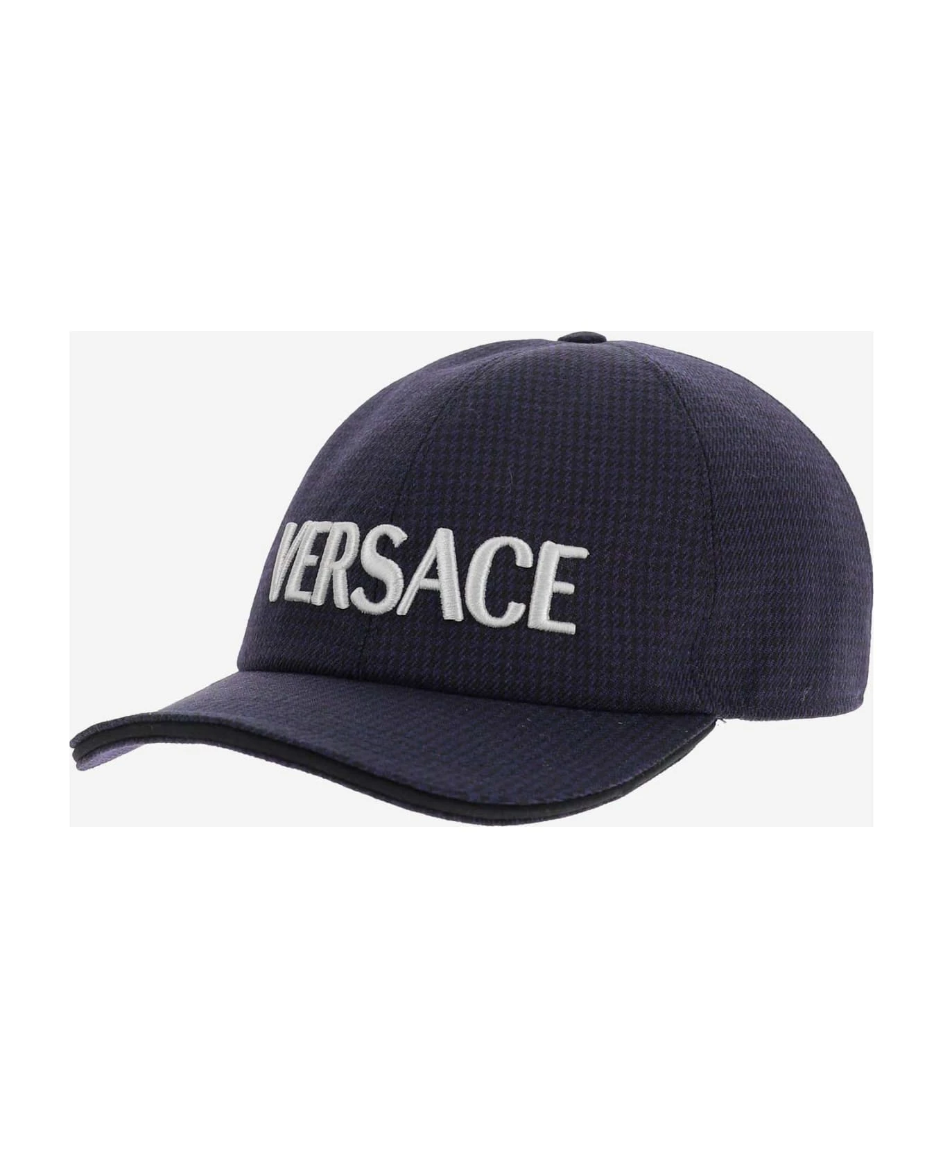 Versace Logo Wool Baseball Hat 2 Versace Logo Wool Baseball Hat - Image 2