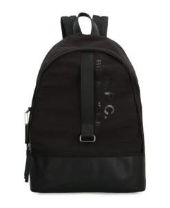 A.P.C. Sense Leather And Canvas Backpack