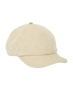 FENDI Beige Cotton Cap