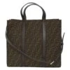 FENDI Ff Jacquard Fabric Bag