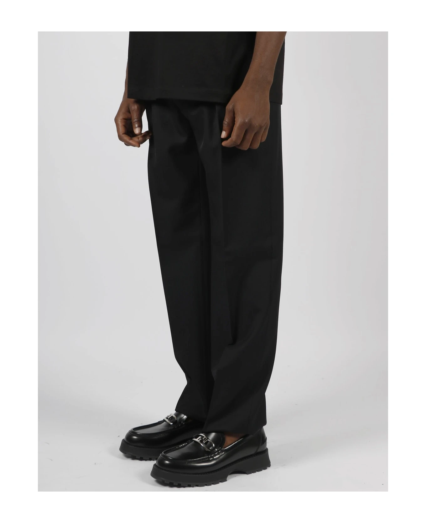 FENDI Wool Cigarette Trouser 3 FENDI Wool Cigarette Trouser - Image 3