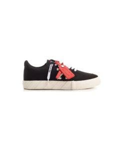 Off-White Black "vulcanized" Low-top Sneakers
