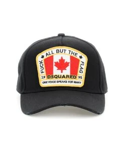 DSQUARED2 Canadian Flag Baseball Cap