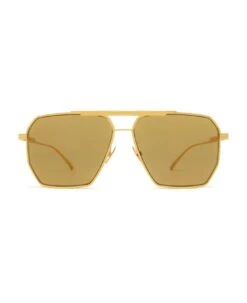 Bv1012s Gold Sunglasses