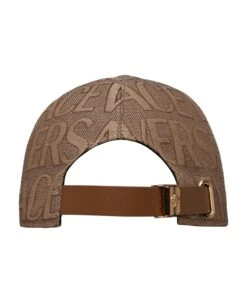Versace Cap In Brown Cotton Blend -Volk Clothing Sales 7a6e686730bebaa1753c9b7044ef555e