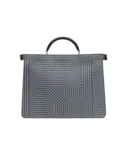 FENDI Medium Peekaboo Iseeu Bag In Two-tone Printed Leather -Volk Clothing Sales 7af7ddf6cbcc9cbebc9be741012b7bc1