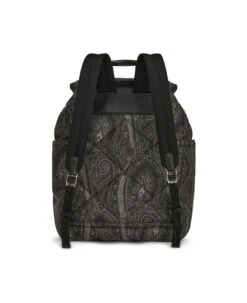 Etro Black Backpack With Paisley Motifs -Volk Clothing Sales 7c136d176f83bd443562984bce68a979