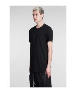 Level T T-shirt In Black Cotton -Volk Clothing Sales 7c90ed110b8427a5e2955d1befb61484
