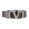 Valentino Garavani Vlogo Signature Belt In Calfskin 40 Mm
