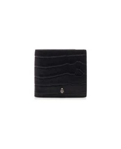 Alexander McQueen Black Bifold Wallet