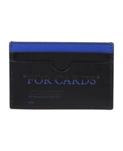 Off-White Quote Bookish Credit Card Holder