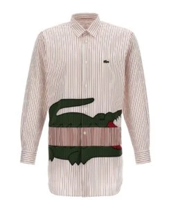 Camicia Comme Des Garçons Shirt X Lacoste
